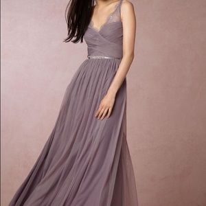Hitherto Fleur Dress in Dusty Plum